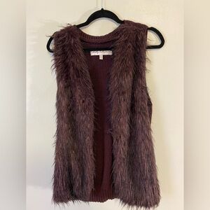 Debby Collection
Purple fur vest